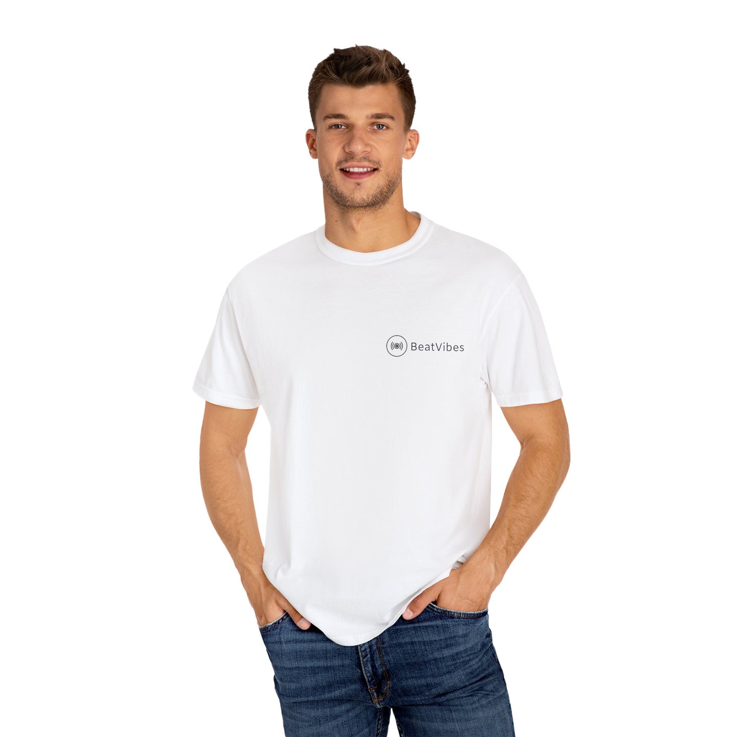 White BeatVibes T-shirt