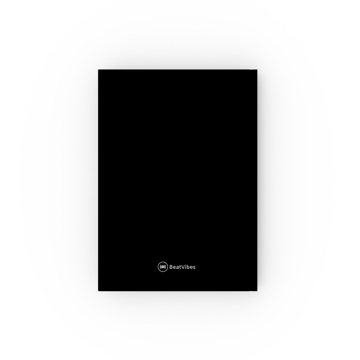 BeatVibes Black Hard Backed Journal