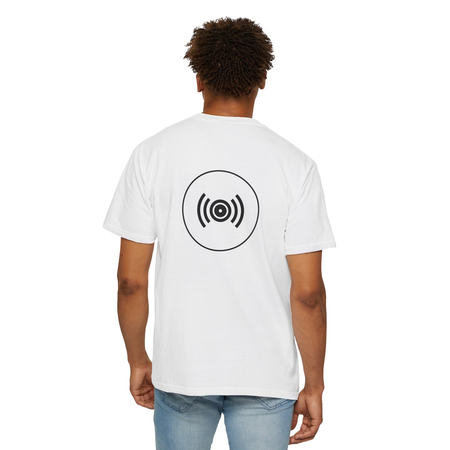 BeatVibes Mens White T-Shirt