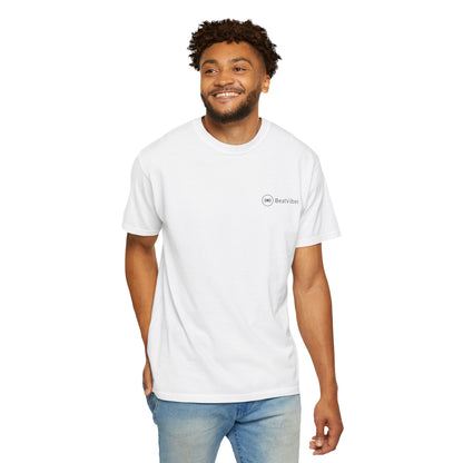 BeatVibes Mens White T-Shirt