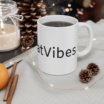 White BeatVibes Mug