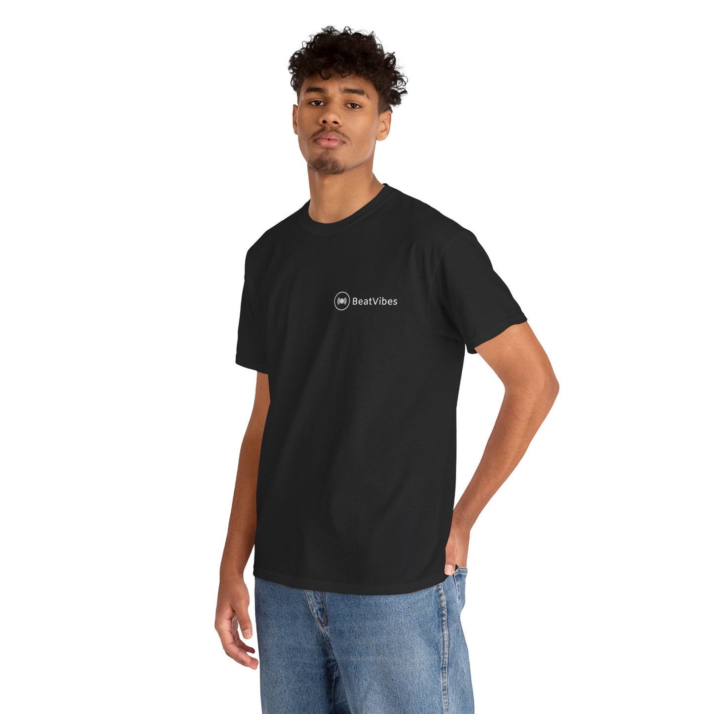 BeatVibes Logo Black T-Shirt