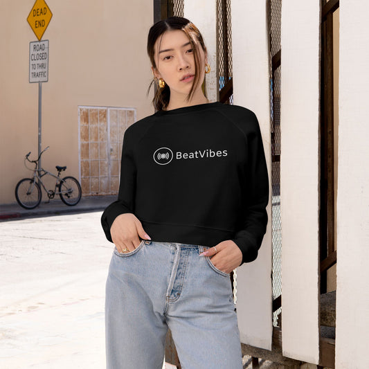 Women's Cropped Fleece BeatVibes Pullover