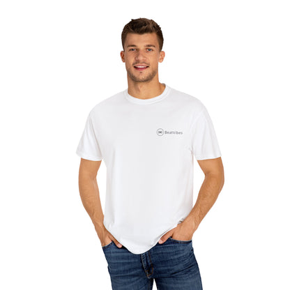 BeatVibes Mens White T-Shirt