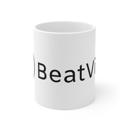 White BeatVibes Mug